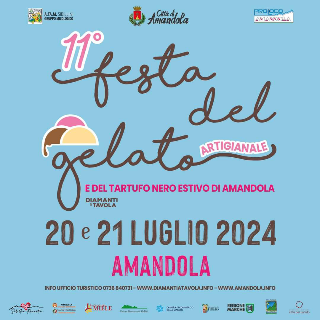 L’estate di Amandola celebra il gusto con “Diamanti a Tavola” e la Festa del Gelato Artigianale